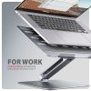 AXAGON STND-LQ Podstawa do laptopów aluminiowa 10-17.3 cali, regulowane kąty nachylenia, Szara